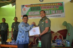 Danrem 142/Tatag bersama Pengurus Yayasan Syahid Al Hidayah Rasyid