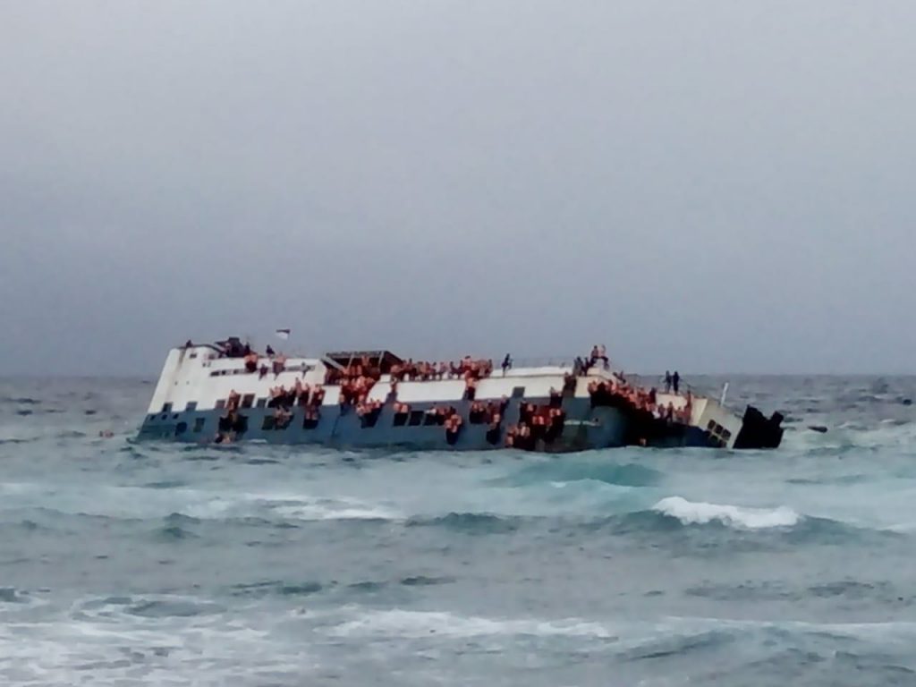 Kapal KM Lestari Maju Tenggelam, Dikabarkan 4 Meninggal Dunia