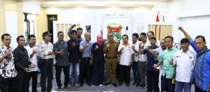 Bupati Mamuju Sambut Hangat Kunjungan PWI Sulbar