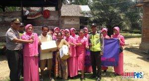 Bhayangkari Polres Matra Santuni Harman, Penderita Gangguan Jiwa