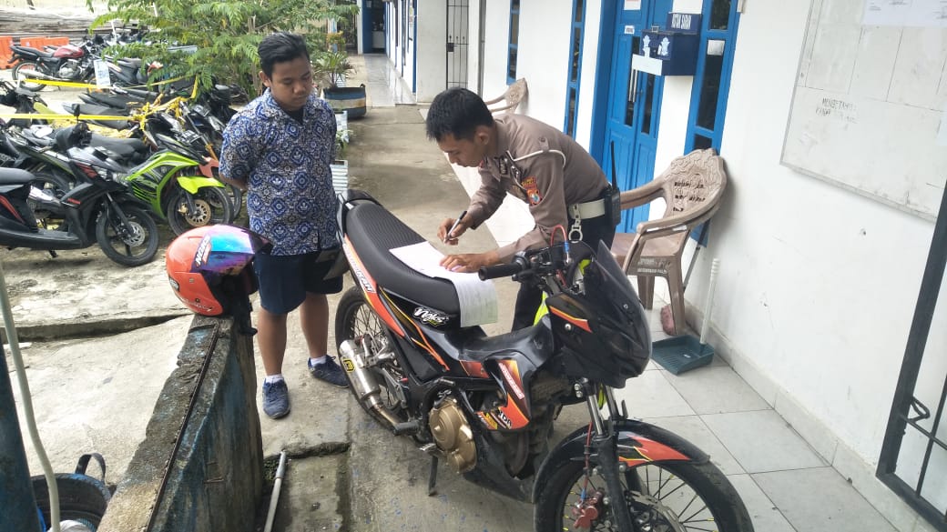 FOTO: Polisi Jaring Knalpot Racing