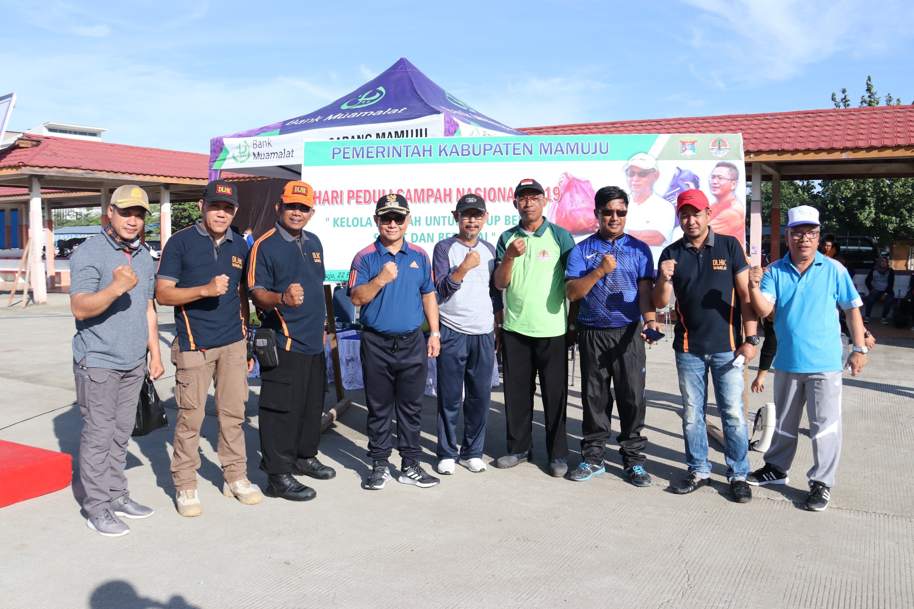 Peringati Hari Peduli Sampah Nasional, Pemkab Mamuju “Kompak” dengan Polda Sulbar