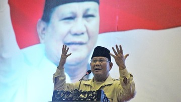 Saat Azan Berkumandang, Prabowo Berhenti Orasi