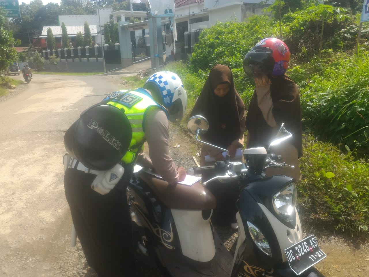 Operasi Hunting di Mamuju, 12 Pengendara Ditindak