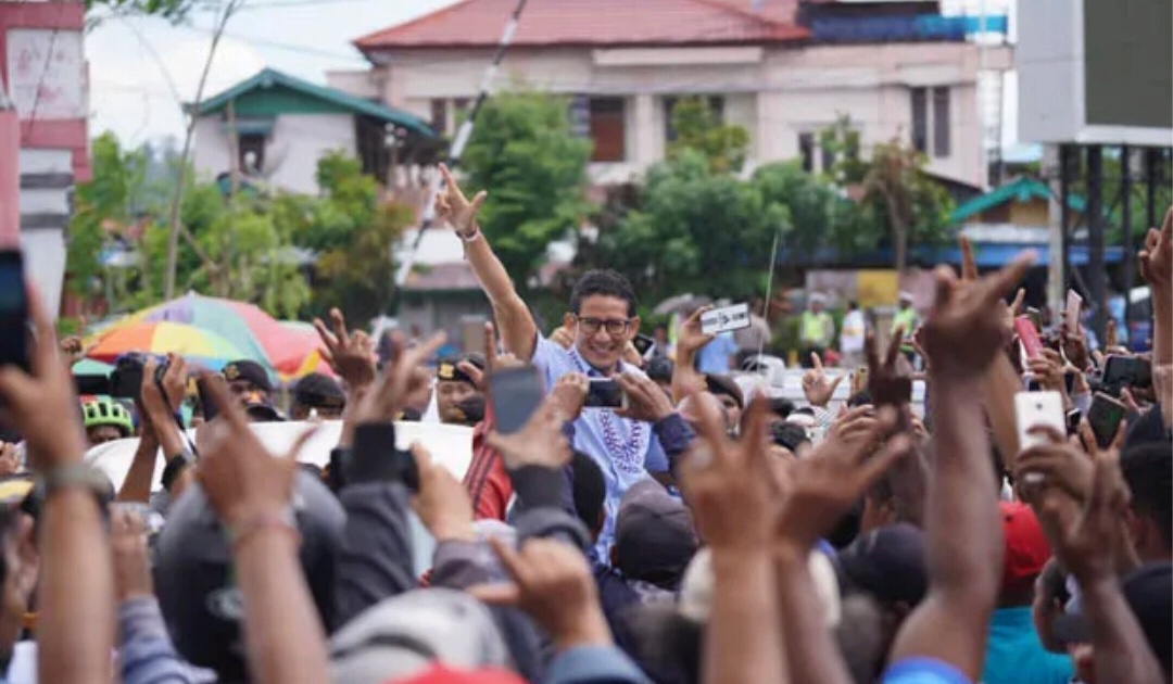 Ingin Harga Terjangkau, Sandi Ajak Warga Pilih 02