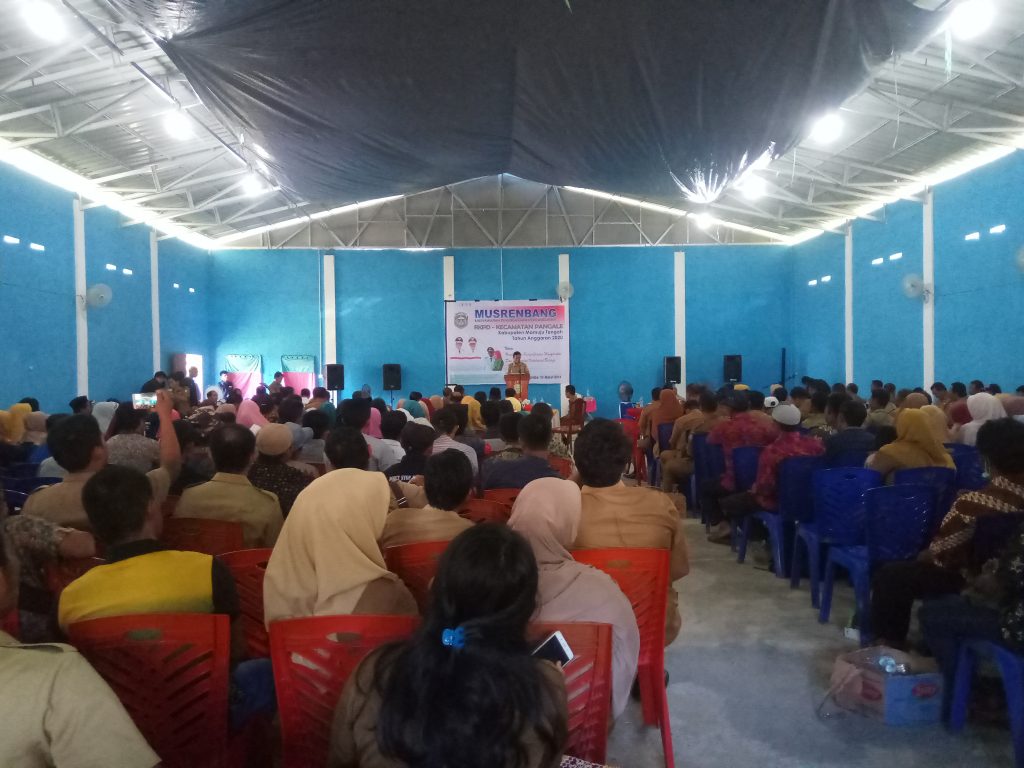 Bupati Mateng Hadiri Musrembang Kecamatan di Pangale