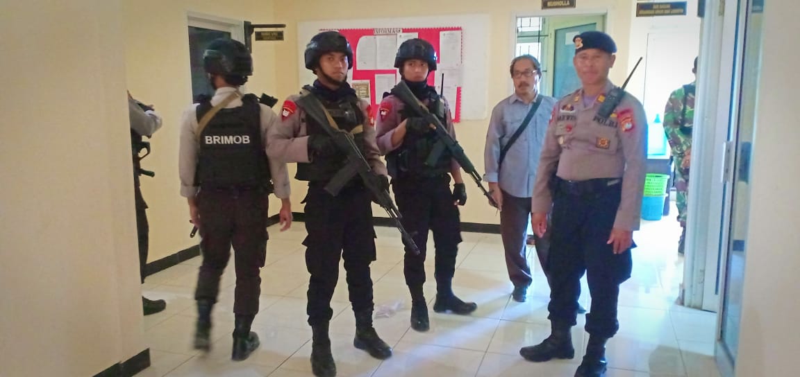 Jelang Pemilu 2019, Polres Matra Bersama TNI Gelar Patroli