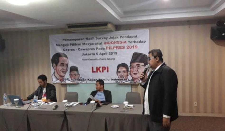 Hasil Survei LKPI: Prabowo-Sandi 58.10 Persen, Jokowi-Ma’ruf 40,90 Persen