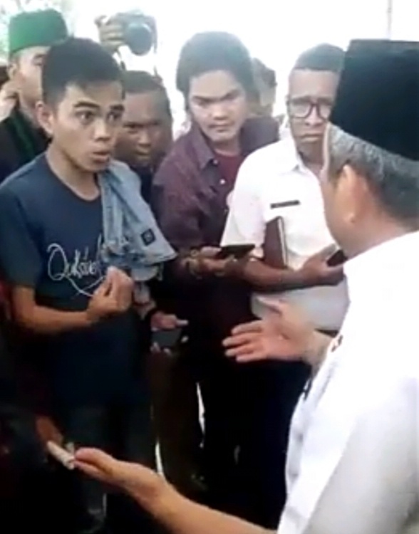 Video, Gubernur Sulbar Geram Saat Terima Tuntutan Mahasiswa