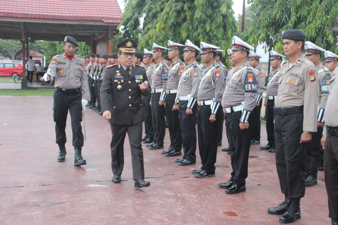 Polres Mamuju Utara Gelar Upacara Hari Bhayangkara ke-73