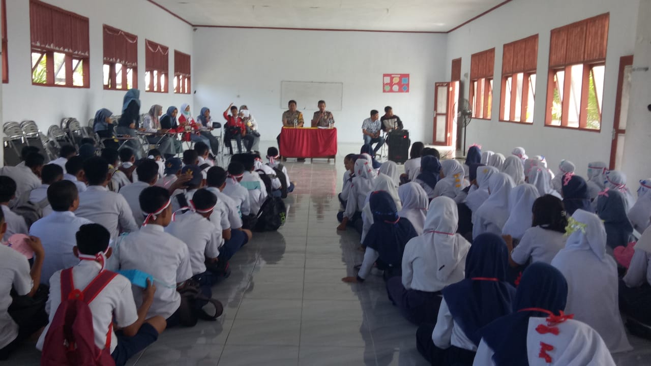 Polsek Baras Sosialisasi Bahaya Narkoba
