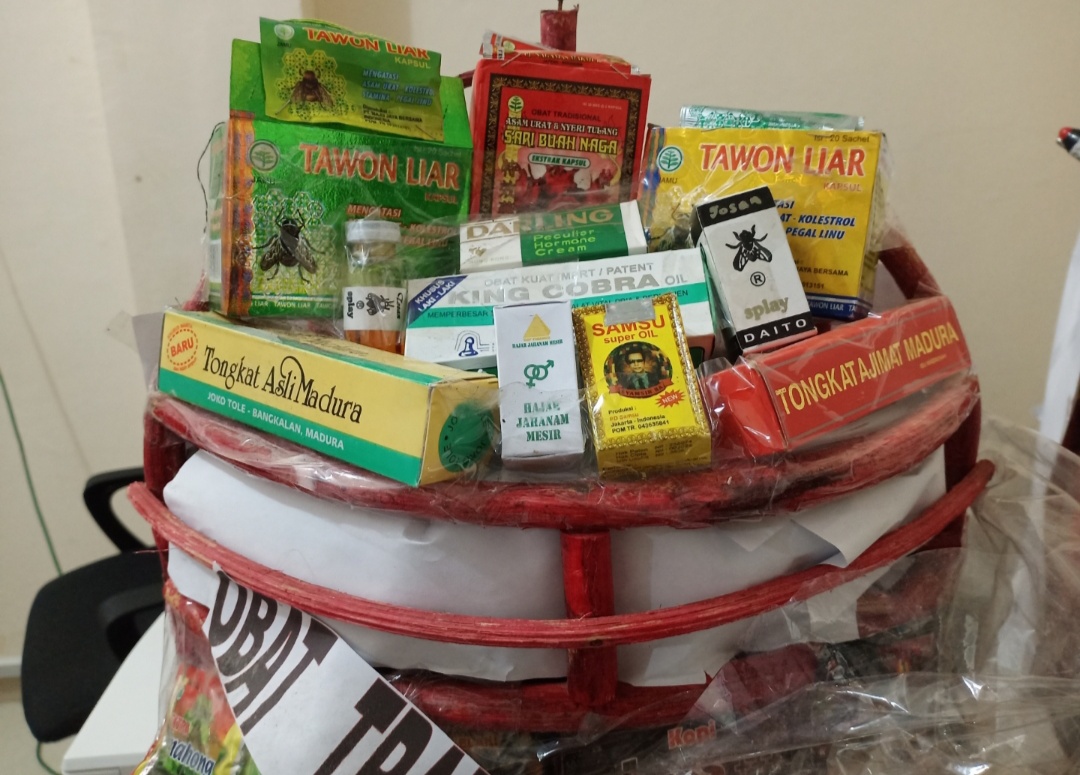 BPOM Mamuju Sita Obat Tradisional Tak Miliki Ijin Edar