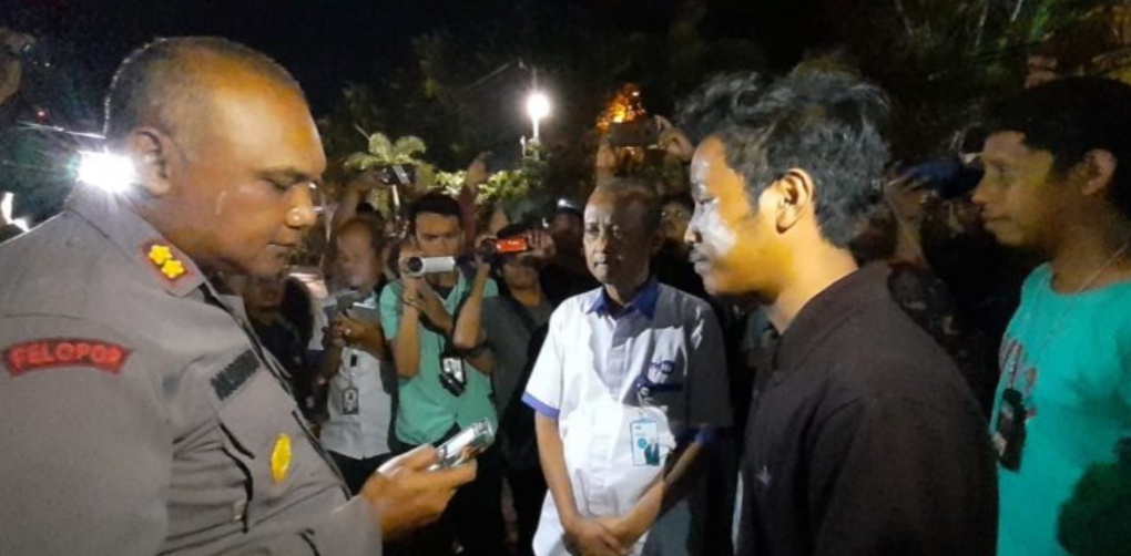 Liput Demo, Oknum Polisi Rampas Kamera dan Hapus Rekaman Jurnalis TVRI Sulteng