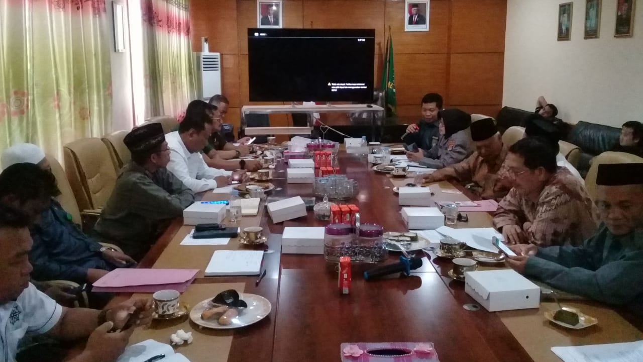 Kabid Humas Polda Sulbar Hadiri Rapat Tim Bakor Pakem di Kemenag