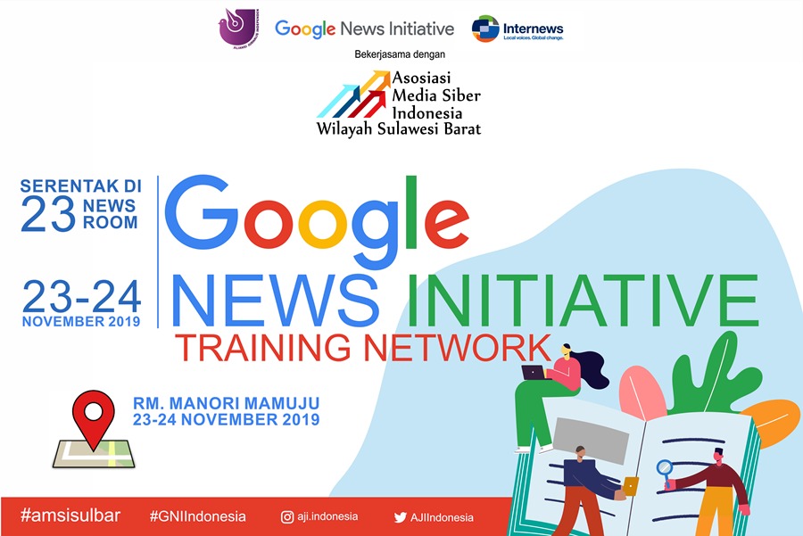 AMSI Sulbar dan Google Gelar Pelatihan Cek Fakta