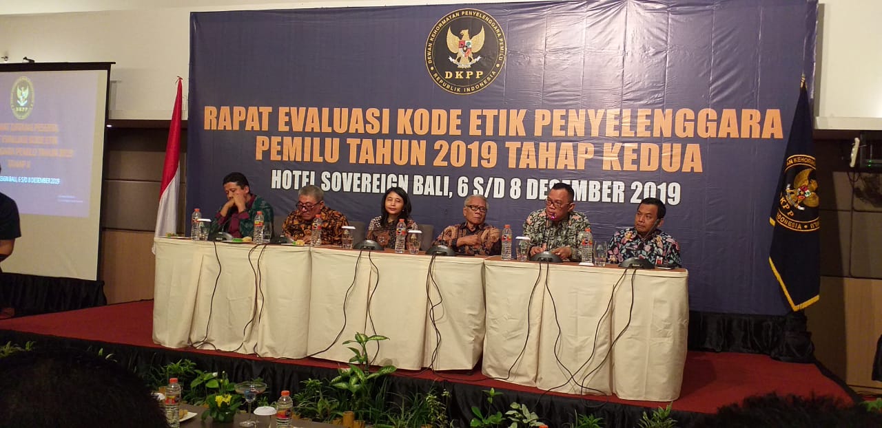 DKPP Evaluasi Penegakan Kode Etik Penyelenggara Pemilu 2019