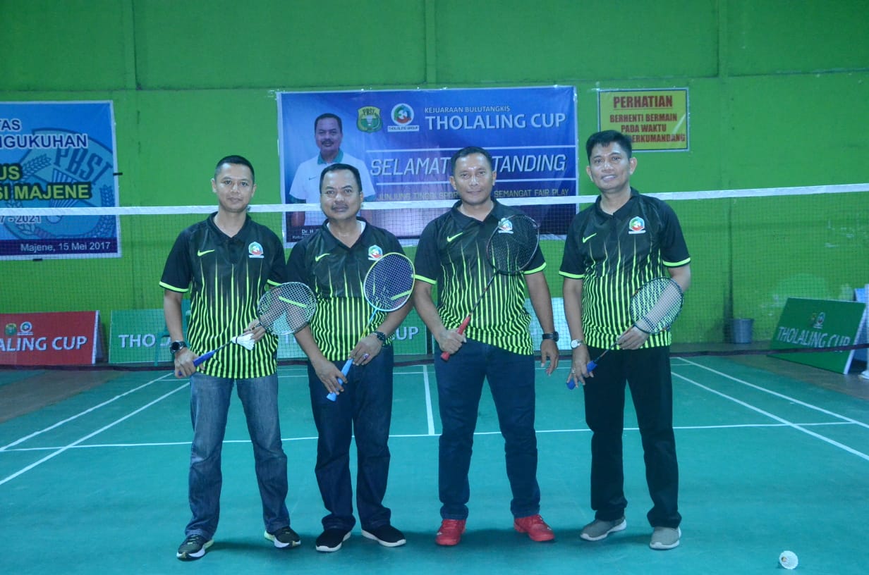 Kejuaraan Tholaling Cup Dibuka Bupati Majene