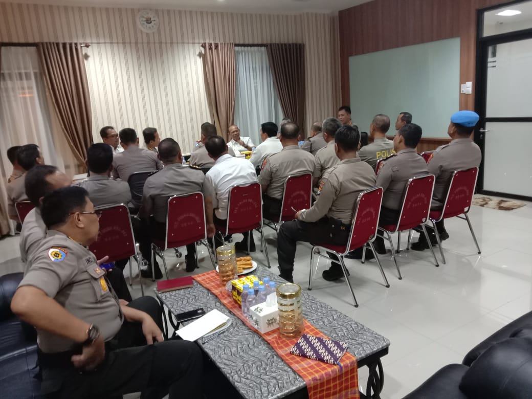 Kapolri Akan ke Sulbar, Polda Gelar Rakor