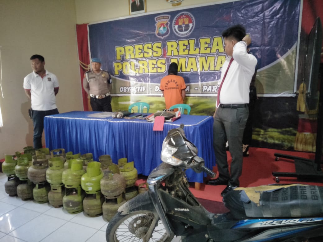 Pencuri Maniak di Mamasa Akhirnya Dibekuk Polisi
