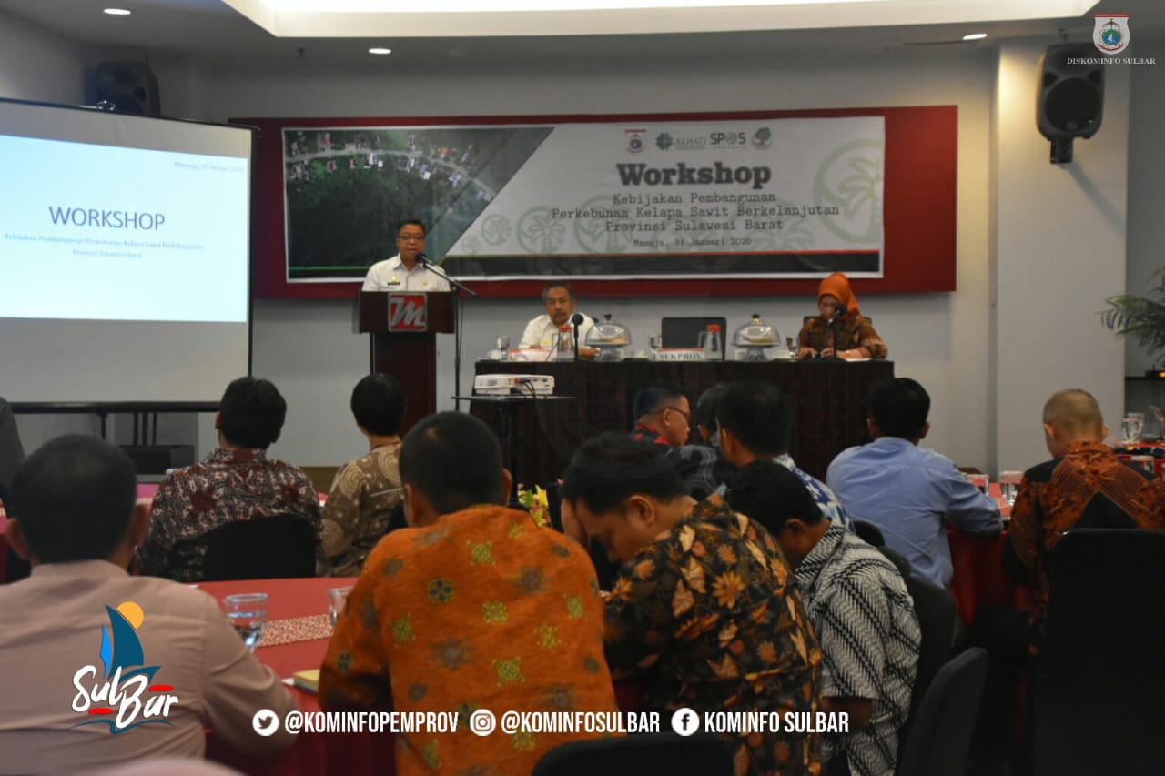 Melalui Workshop, Idris Harapkan Validasi Data Perkebunan Kelapa Sawit