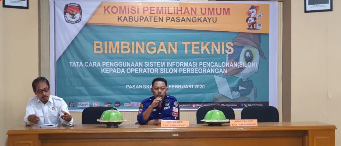 Bimtek SILON Untuk Balon Perseorangan