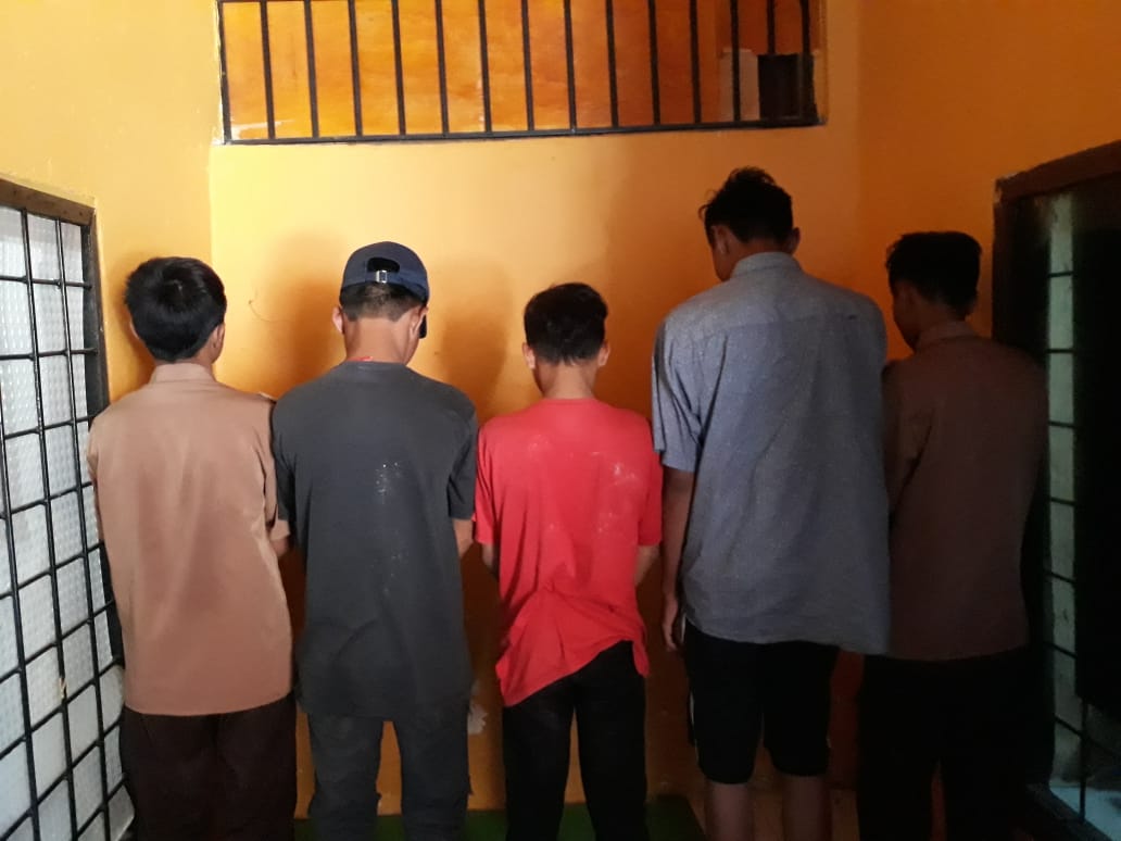 Gerombolan Tersangka Maling Ditangkap di Mamuju
