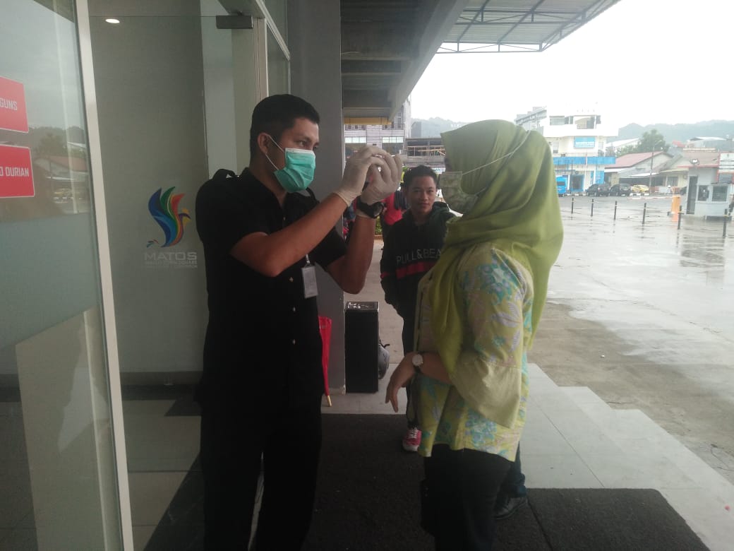 Management Mall Matos Pun Lakukan Pencegahan Pandemi Covid-19