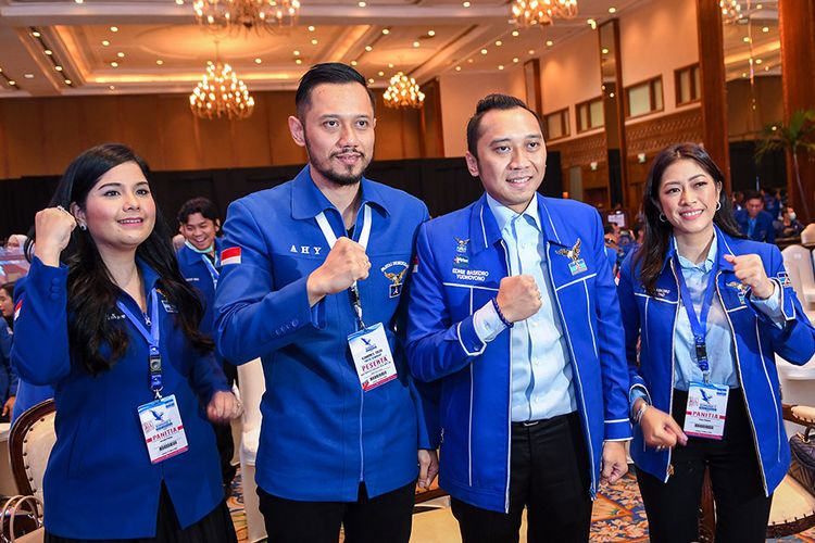 AHY Umumkan Struktur Kepengurusan DPP Partai Demokrat 2020-2025