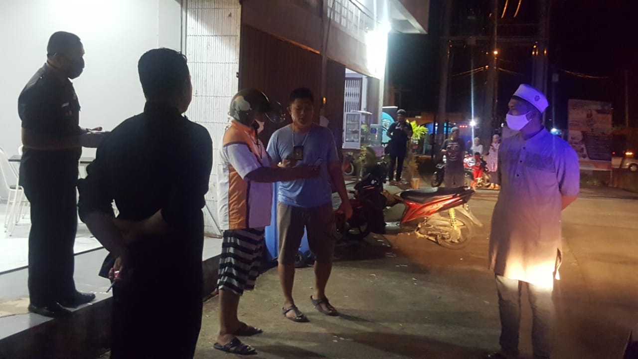 Kapolsekta Mamuju : Hindari Covid-19, Baiknya Take Away