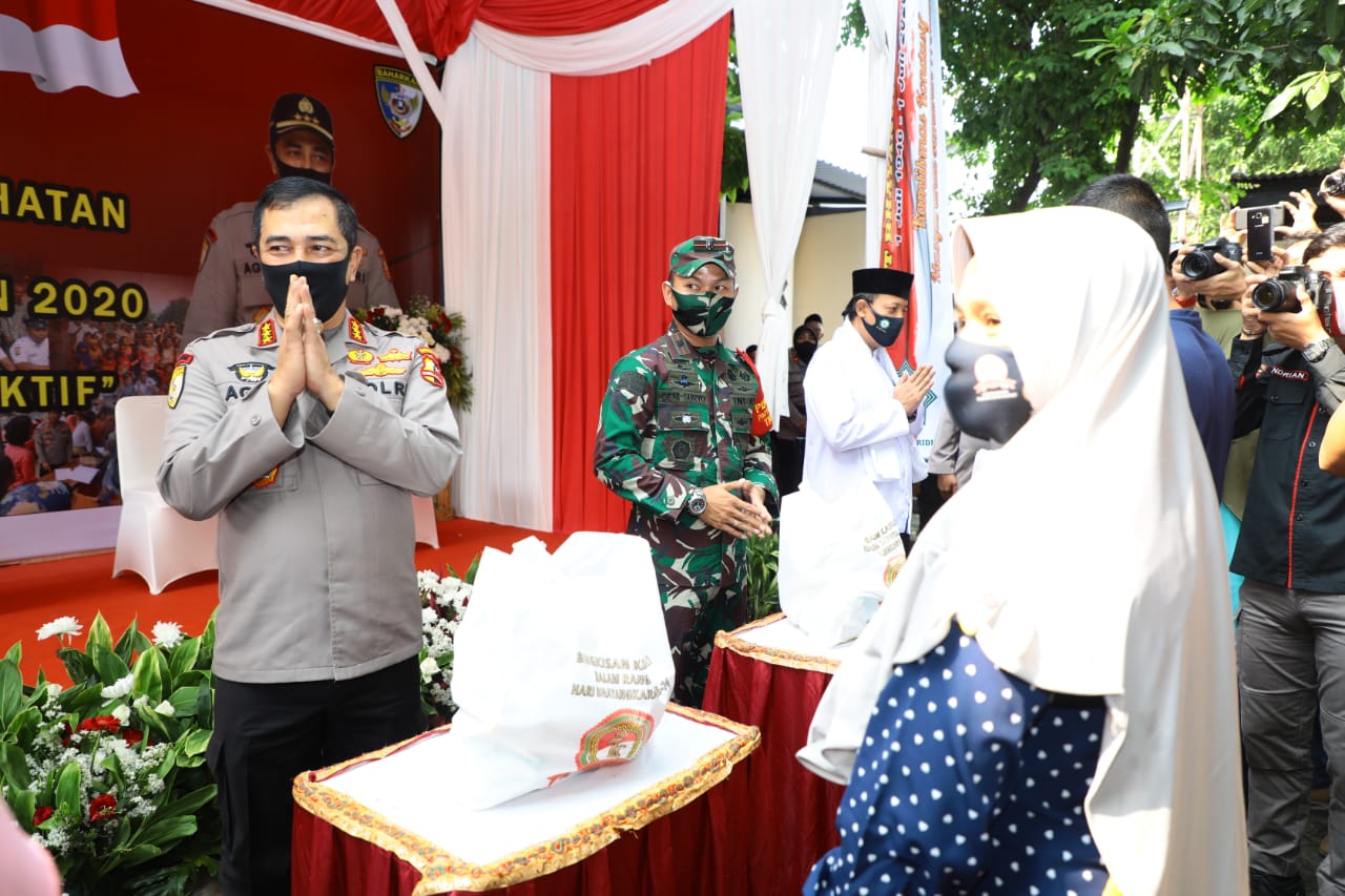 Baharkam Polri Gelar Baksos dan Bakkes Serentak di Kota Tangerang