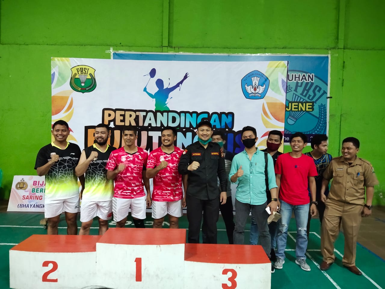Mantap, Tim Bhayangkara Sabet Juara 1 dan 3 Turnamen Bulutangkis