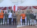 Kasi Ops Rem 142/Tatag hadir pada acara apel konsolidasi TNI - Polri