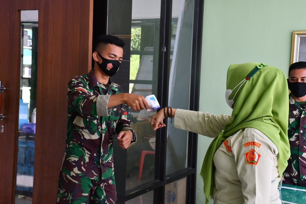Korem 142/Tatag lakukan pembinaan terhadap Keluarga Besar TNI