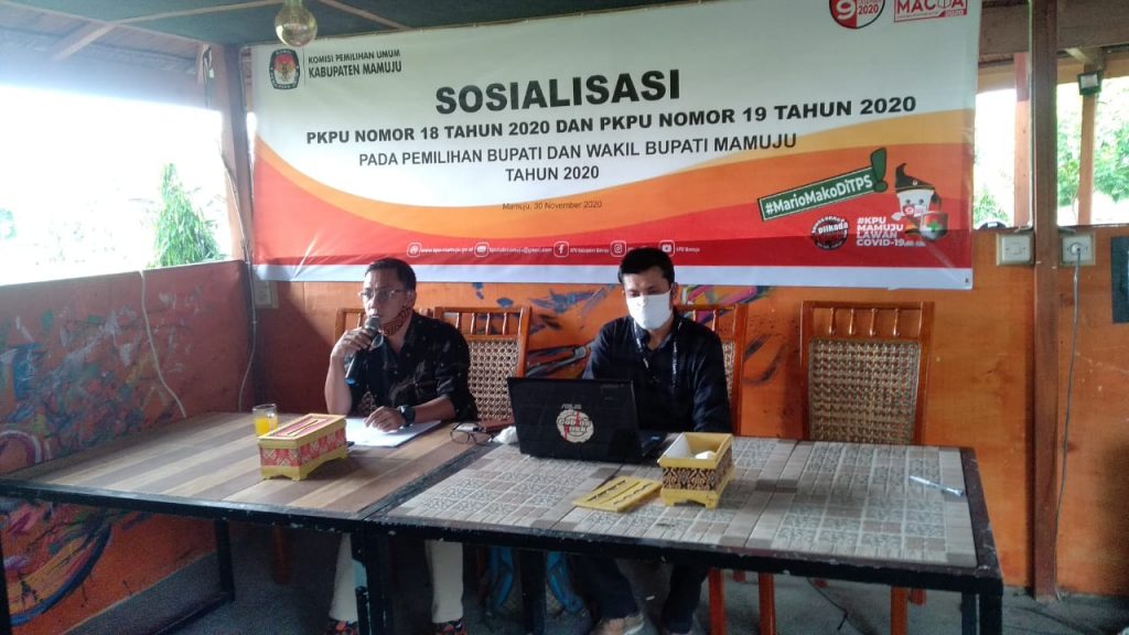 KPU Mamuju: Semua TPS Wajib Melaksanakan Prokes