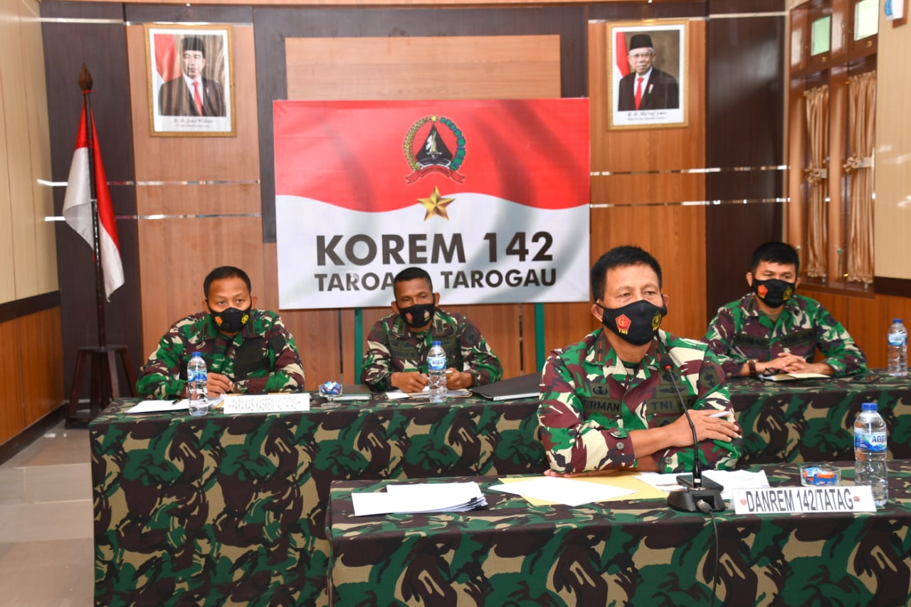 Danrem 142/Tatag: Hindari Arogansi Dalam Melaksanakan Tugas