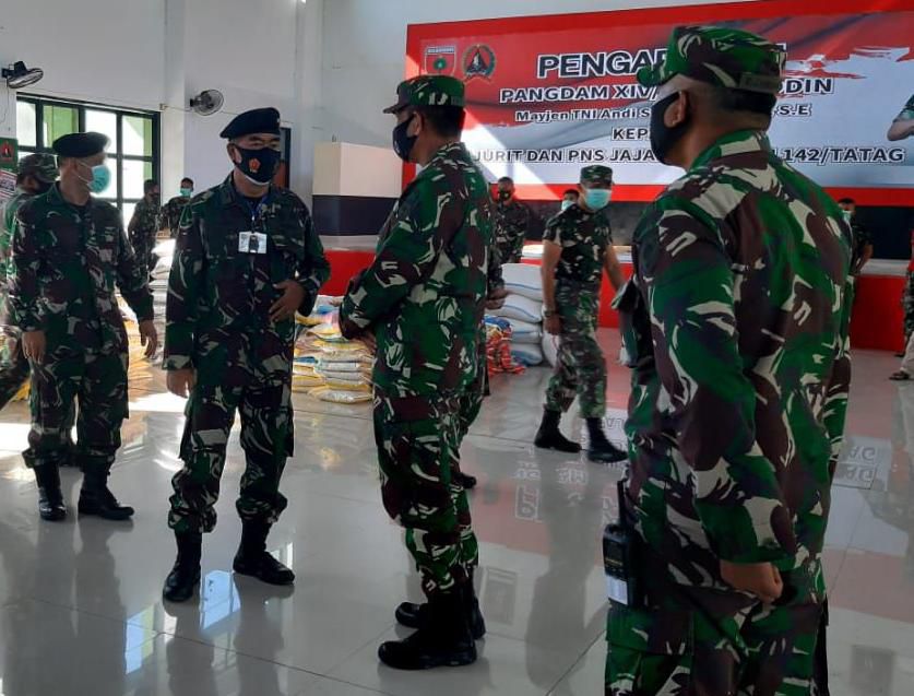 Babinkum TNI Kirim Bantuan ke Sulbar
