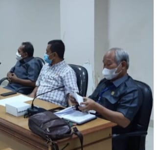 Dampingi Ketua DPRD Sulbar, Soekardi Ikuti Rapat Evaluasi dengan Pemprov