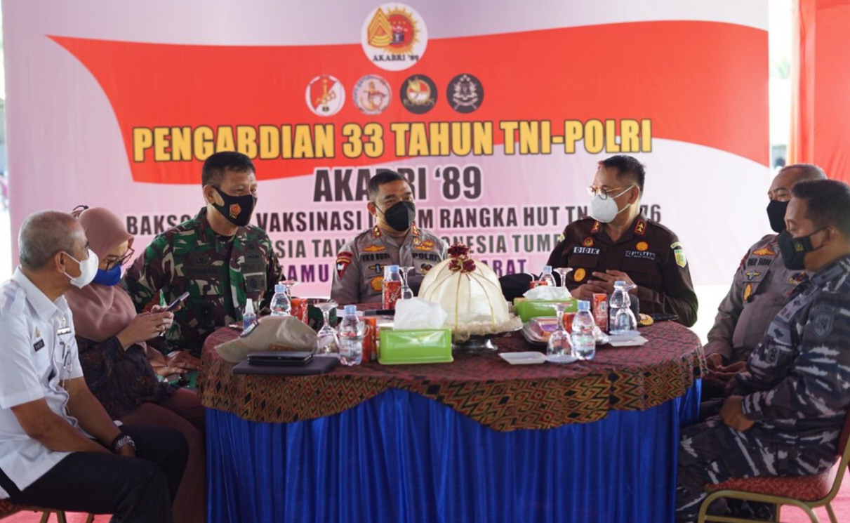 33 Tahun Pengabdian untuk NKRI, Alumni Akabri TNI-Polri 89 Gelar Vaksinasi Massal