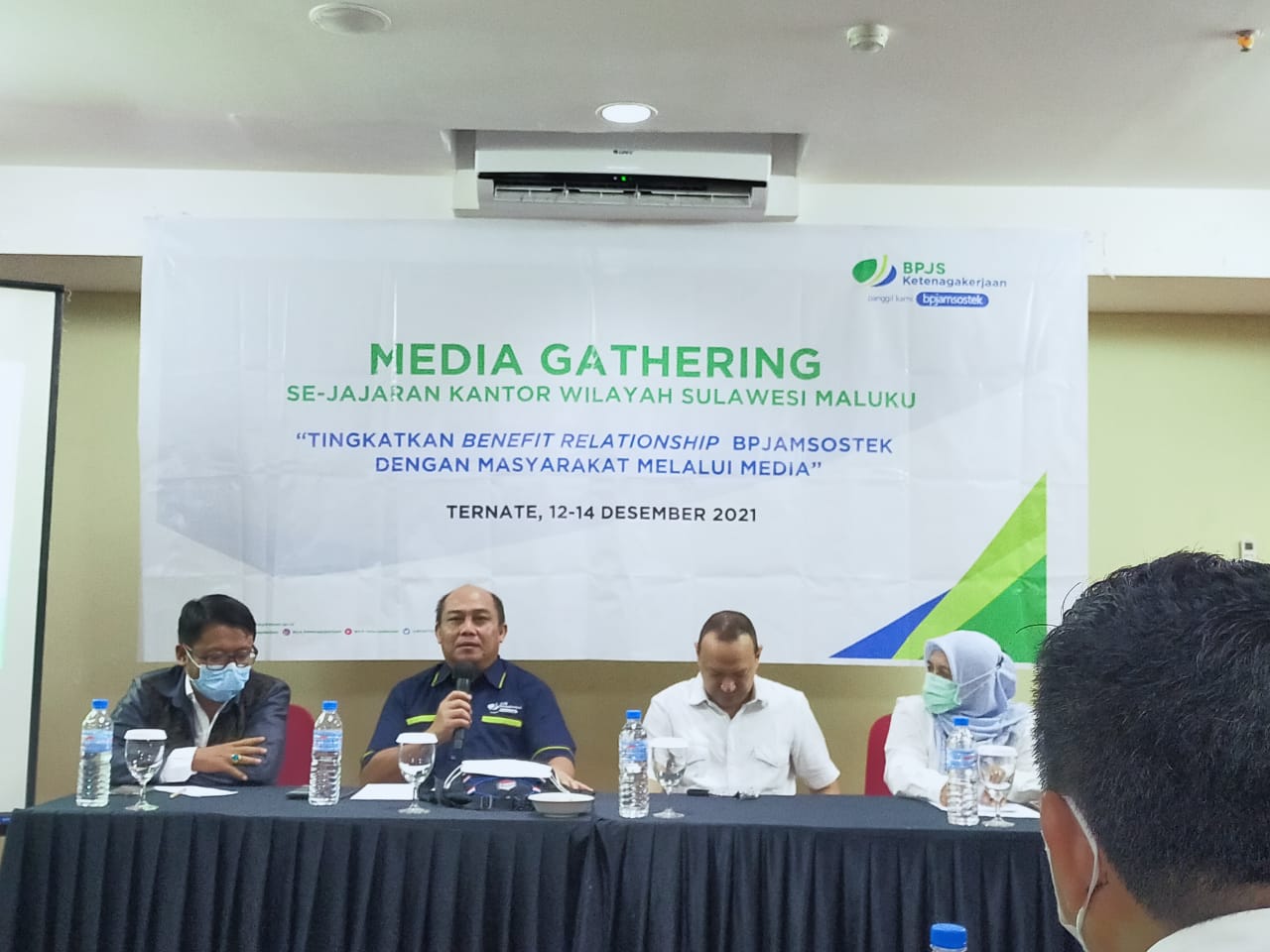 BPJS Ketenagakerjaan Kanwil Sulama Gelar Media Gathering di Ternate