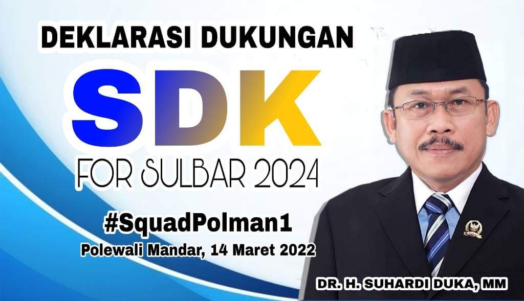 Squad Polman I Akan Gelar Deklarasi Dukungan untuk SDK