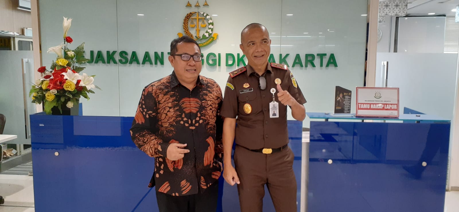 Kajati DKI Jakarta Terima Kunjungan SMSI