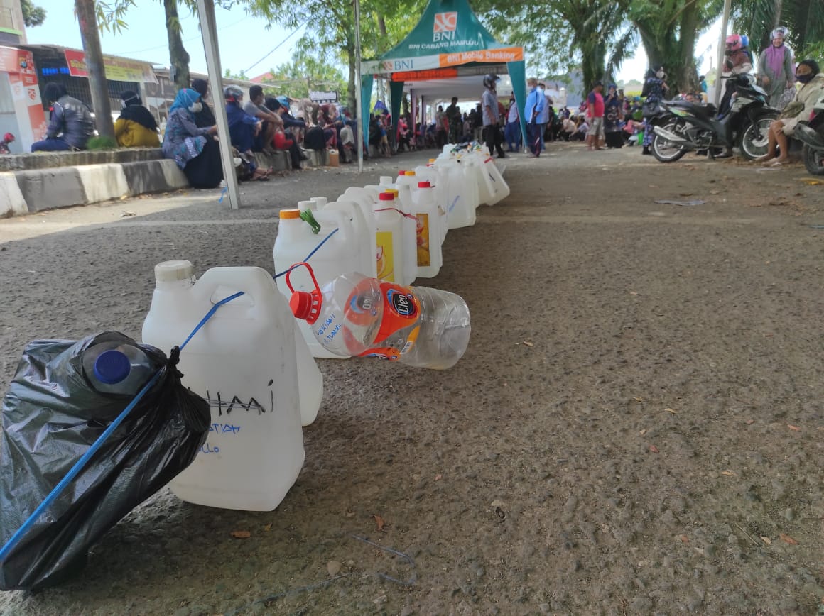 Ada Migor Rp14 Ribu Per Liter di Pasar Ramadhan Mamuju Keren, Jangan Terlambat