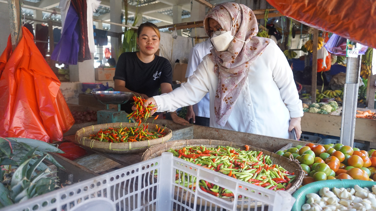 Cuaca Pengaruhi Kenaikan Harga di Pasar Mamuju