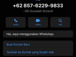 Nama Ketua DPRD Sulbar Dicatut Via WhatsApp
