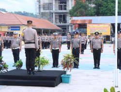 Selamat, 35 Personel Polres Majene Naik Pangkat 