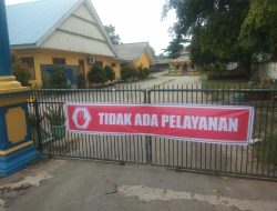 Buntut Tidak Cairnya Anggaran di Dinas PUPR Majene, Kantor Digembok hingga Senin Pagi