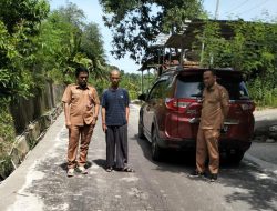 Mengawali Tahun 2023, Kadis PUPR Majene Langsung Tinjau Hasil Kegiatan Fisik