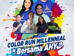 Bertabur Hadiah di Colour Run