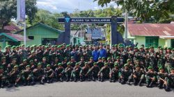 Dandim 1401/Majene Lepas Kompi Senapan A Yonif 721/MKS ke Pamtas Papua
