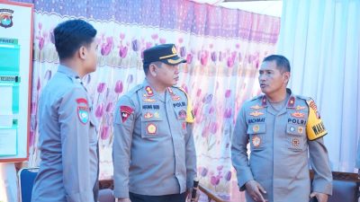 Wakapolda Cek Jalur Mudik di Polman